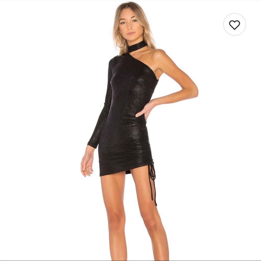 H:ours one sleeve dress